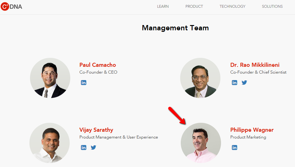 targeting a management team - no email address