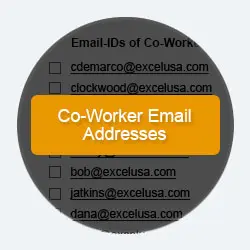 CoWorker Email Addresses