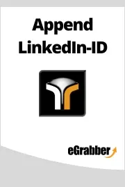 Append LinkedIn-ID - Add LinkedIn® profile URL to your leads - only needs name/company