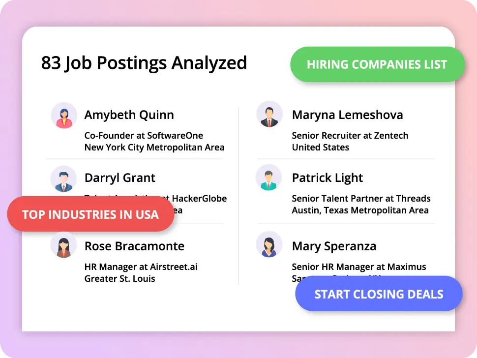 Job Scraping Software to Reach Decision Makers Instantly